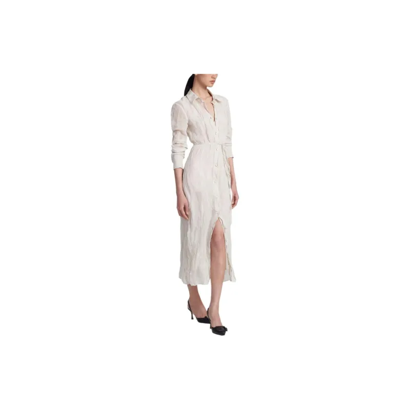 ALTUZARRA Agnes Midi Shirt Dress-3
