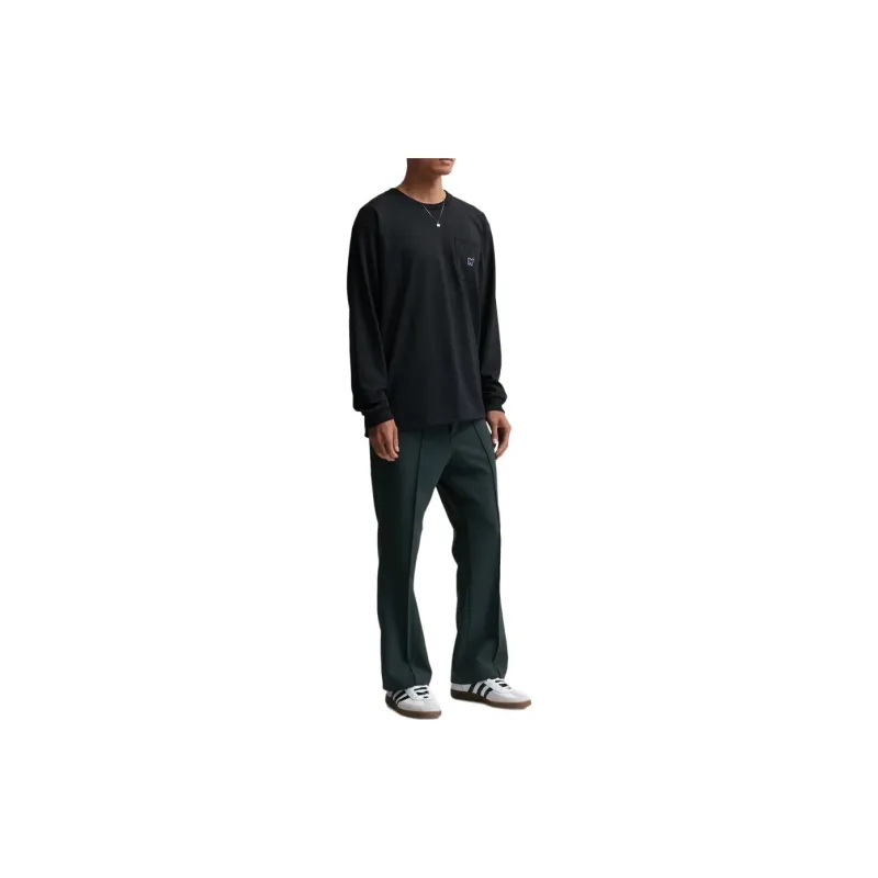 Needles Logo Patch Long Sleeved T Shirt-2