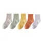 Greige, Light Green, Yellow, Orange, Light Purple