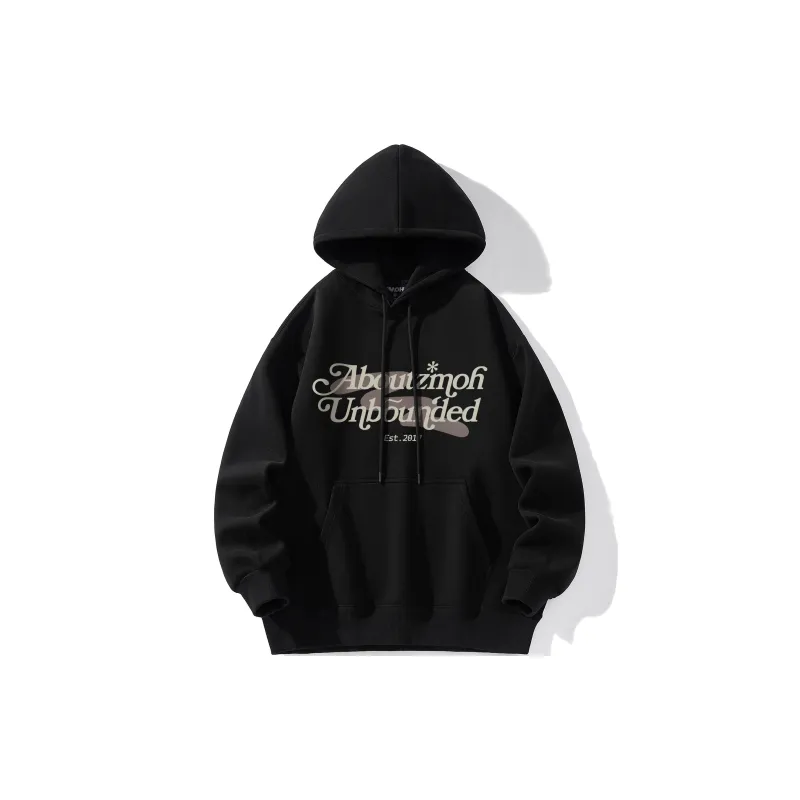 ZMOH Fleece Lined Hoodie Unisex Couple's-7