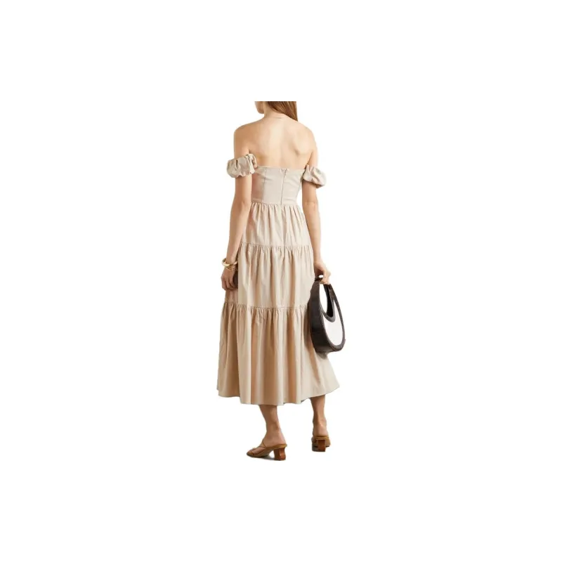 Staud Evening Dresses Women's Light Umber-2