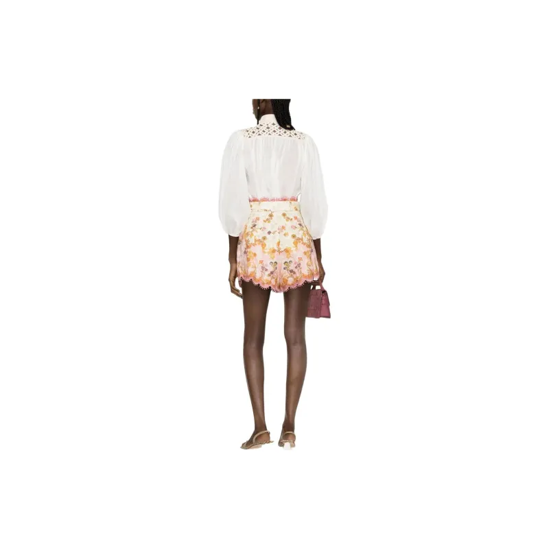 Zimmermann Casual Shorts Women's White-2