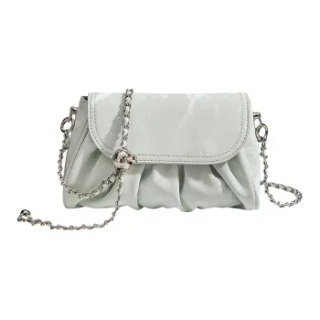 NOMK PU Shoulder Bag Women's Green/Pink/White