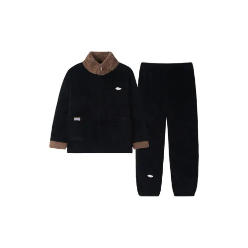 MIIOW Pajama Set Men's Obsidian Black