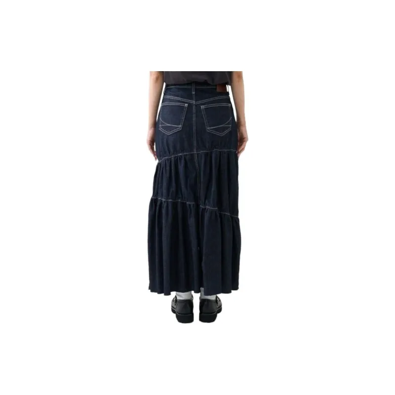 FREAK'S STORE Denim Long Skirt Women's-3