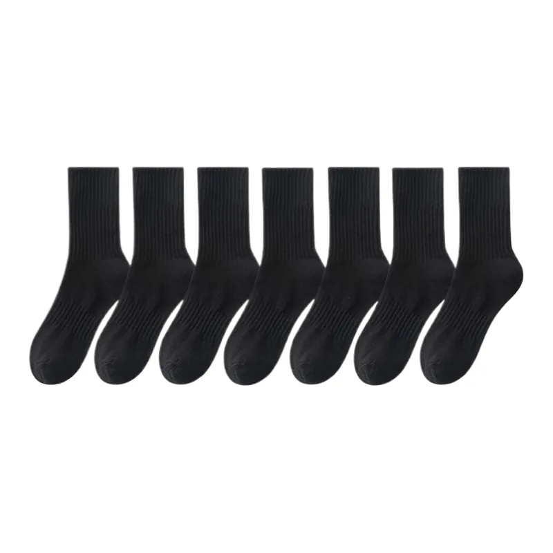 Lan Miao Mid Calf Socks Men's 7 Pack-3