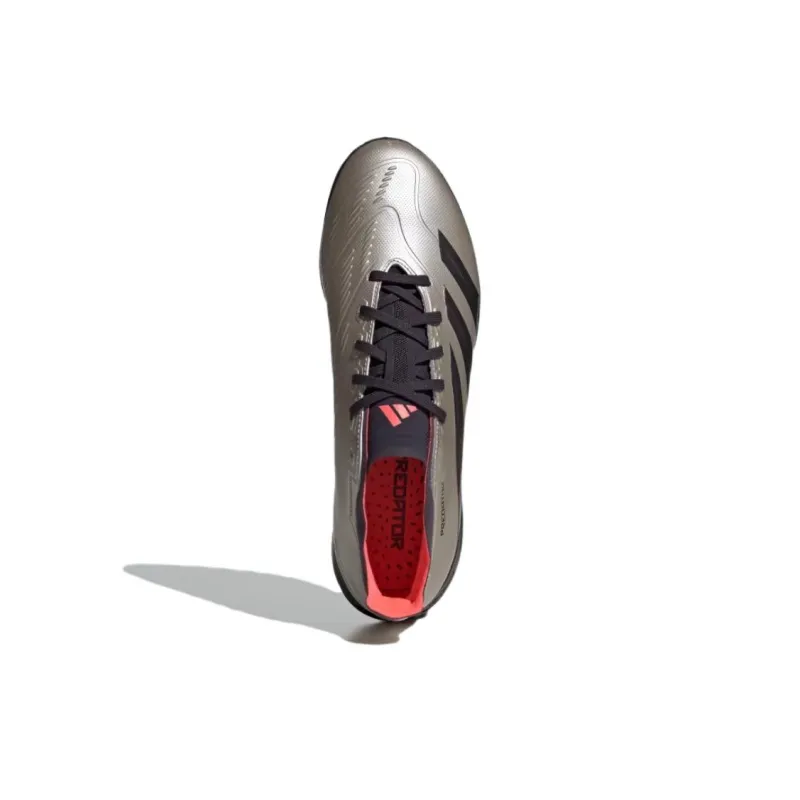 Adidas Predator League Turf Platinum Metallic Aurora Black Turbo-3