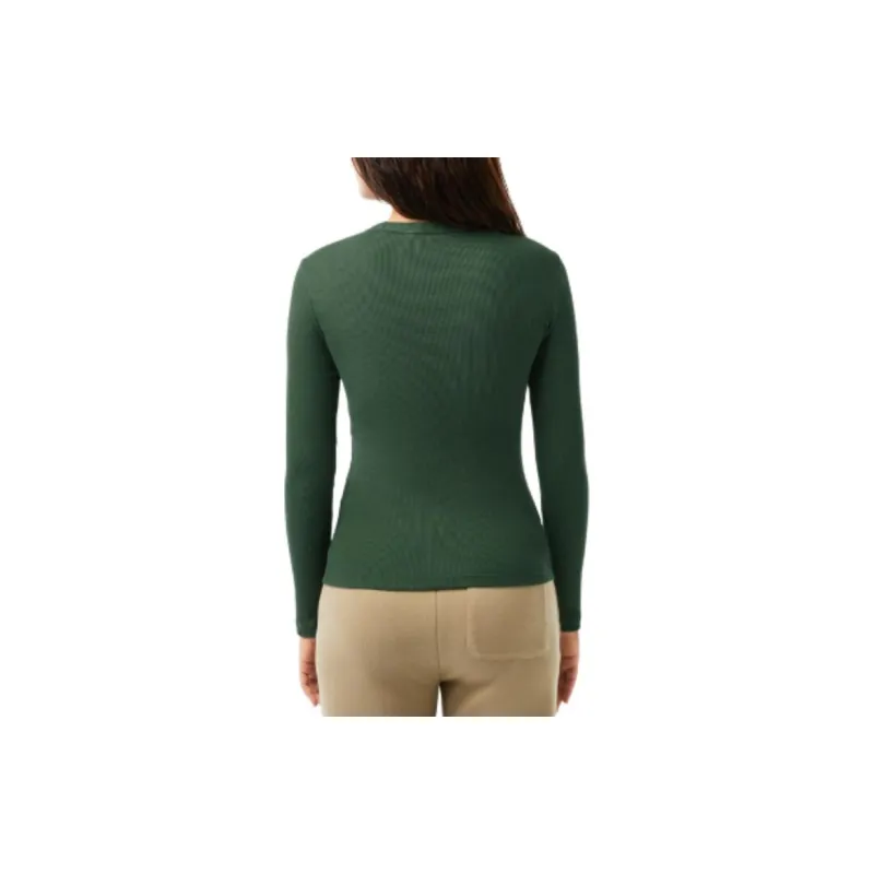 LACOSTE T-Shirt Women's Dark Green-3
