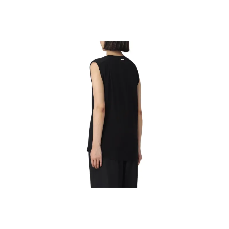MICHAEL KORS Tank Tops Women's Black-1