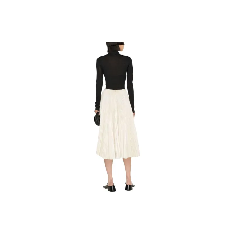 JIL SANDER + High Neck T Shirt-2