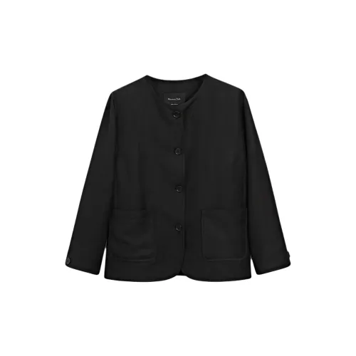 Massimo Dutti Jackets Women's Black