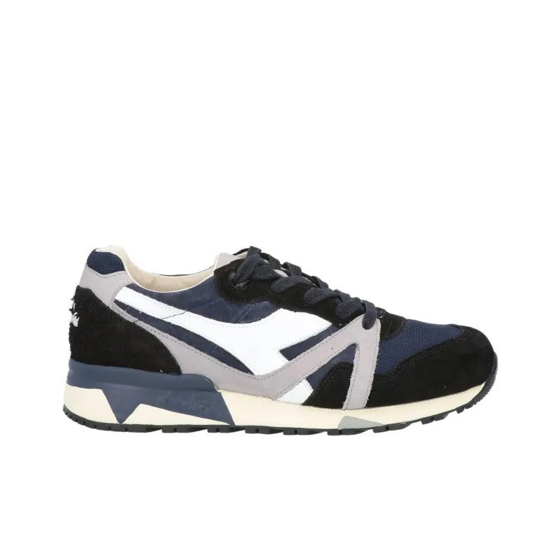 Diadora Heritage Anti Slip Wear Resistant Low Top Casual Shoes Men's Blue-1