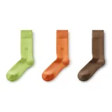 [Medium Warm Style]Fiery Orange+Avocado Green+Ebony Brown