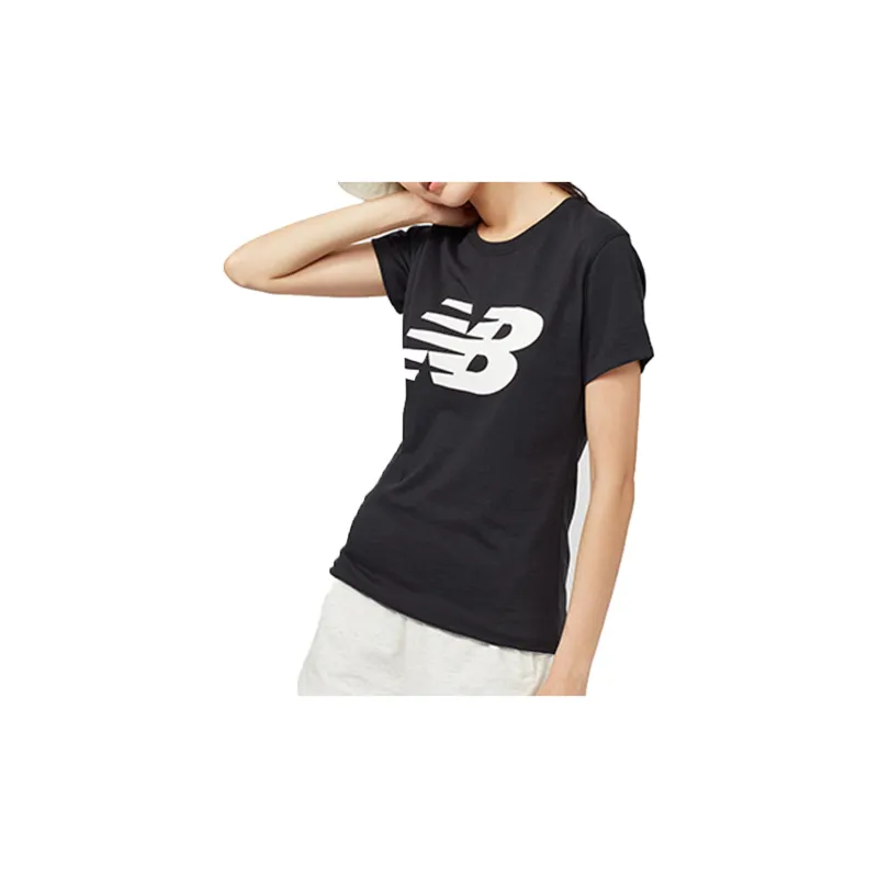 New Balance Set in Sleeve T Shirt Women's Black-2