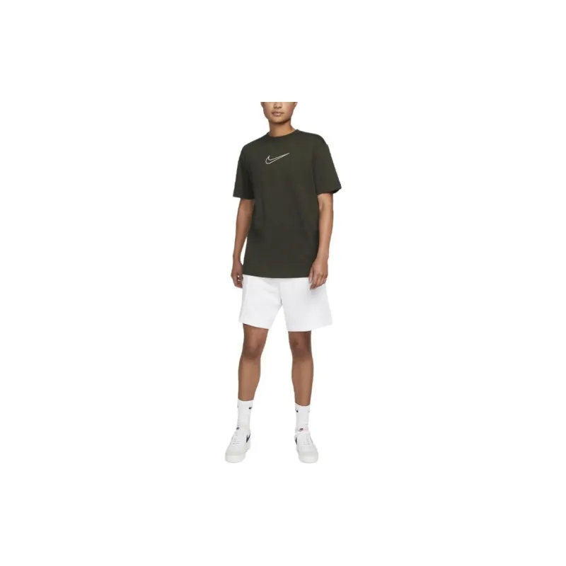 Nike T-Shirts Women's Olive Green-2