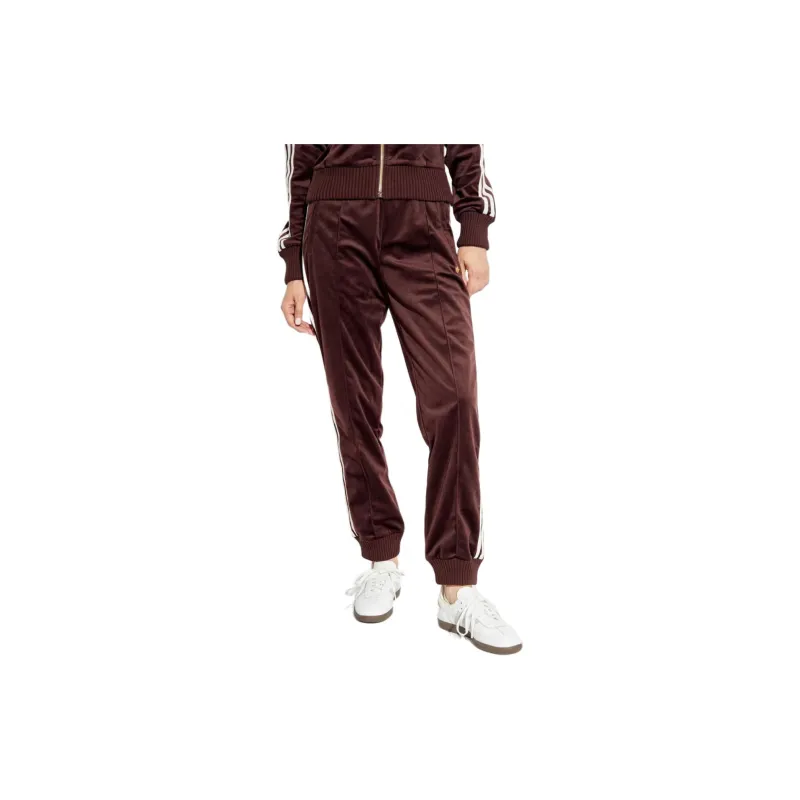 Adidas Logo patch Velvet Track Pants-2