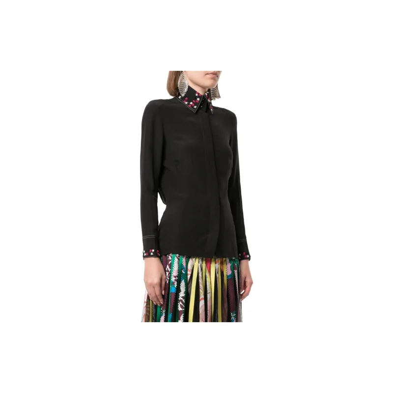 CHANEL 2004 Cc Appliqués Shirt-1