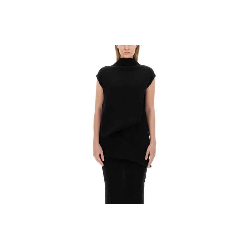RICK OWENS Jumbo Babel Ribbed knit Vest-2