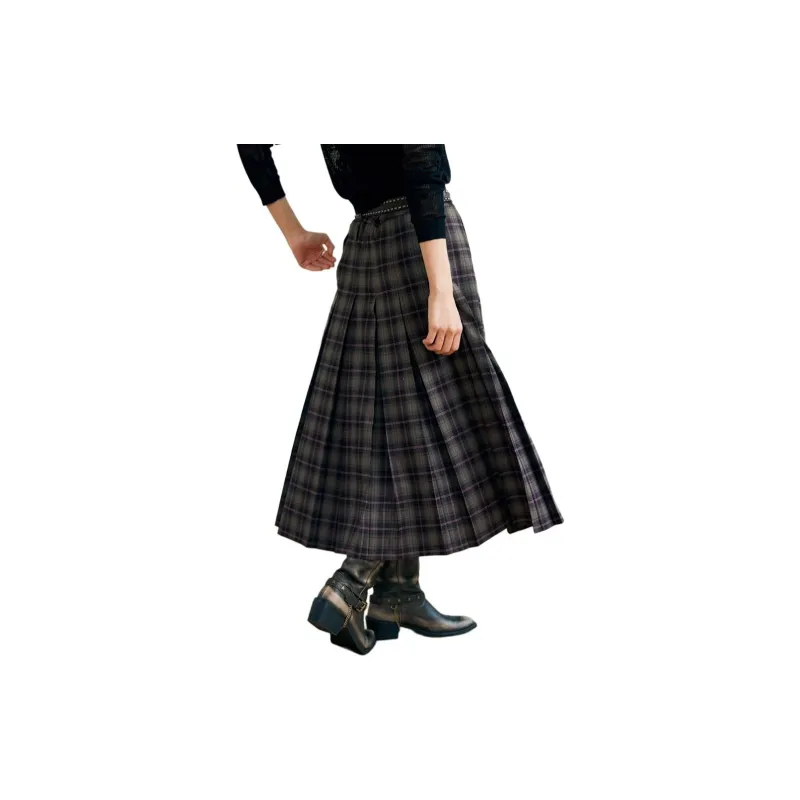 BLUEerror Casual Long Skirt Women's-1