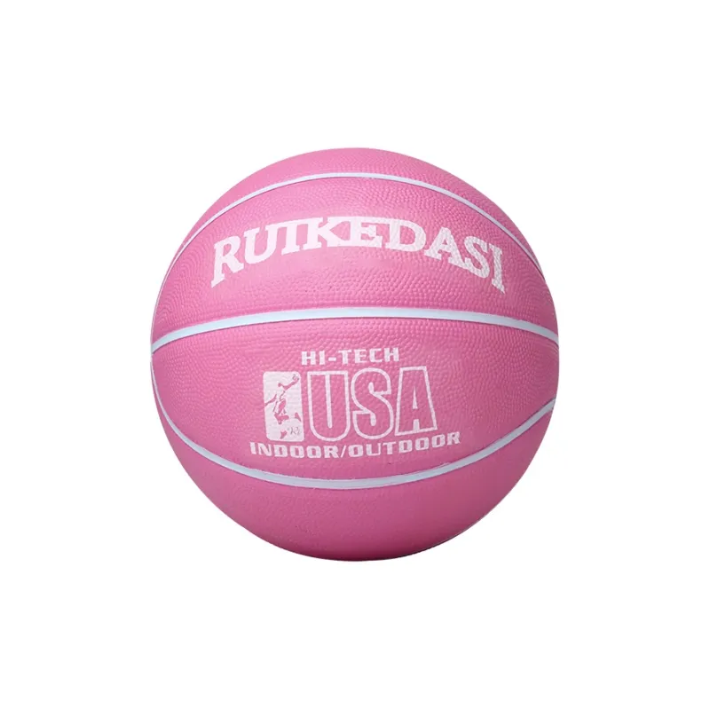 UMA PU Basketball Pink Size 7 Training Unisex-0