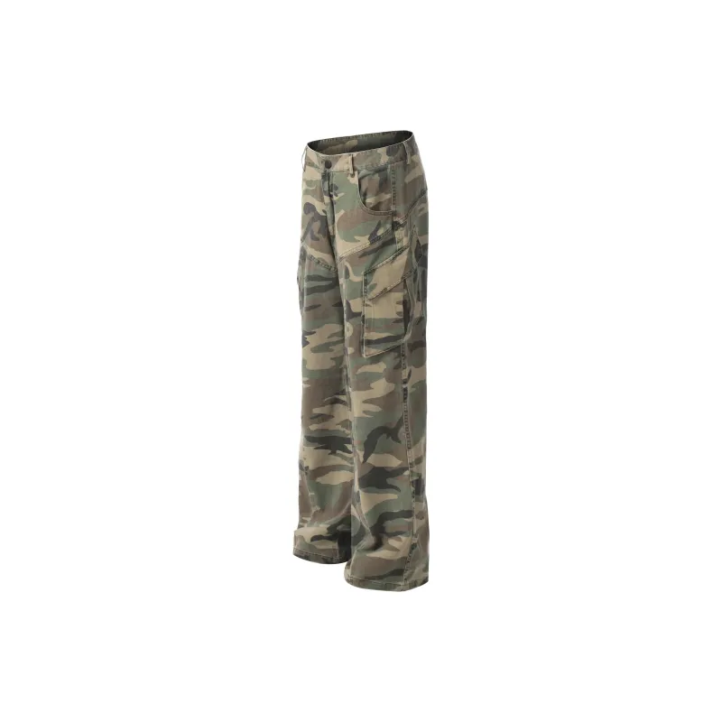 GBXM Casual Pants Unisex Camouflage-1