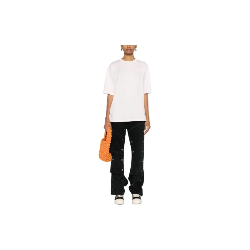 MARNI Logo Embossed Crewneck T Shirt-1