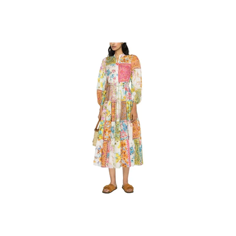 Zimmermann Patchwork Floral print Dress-1