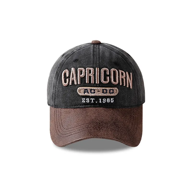 ZANC Cotton Baseball Caps Unisex Multiple Colors-1