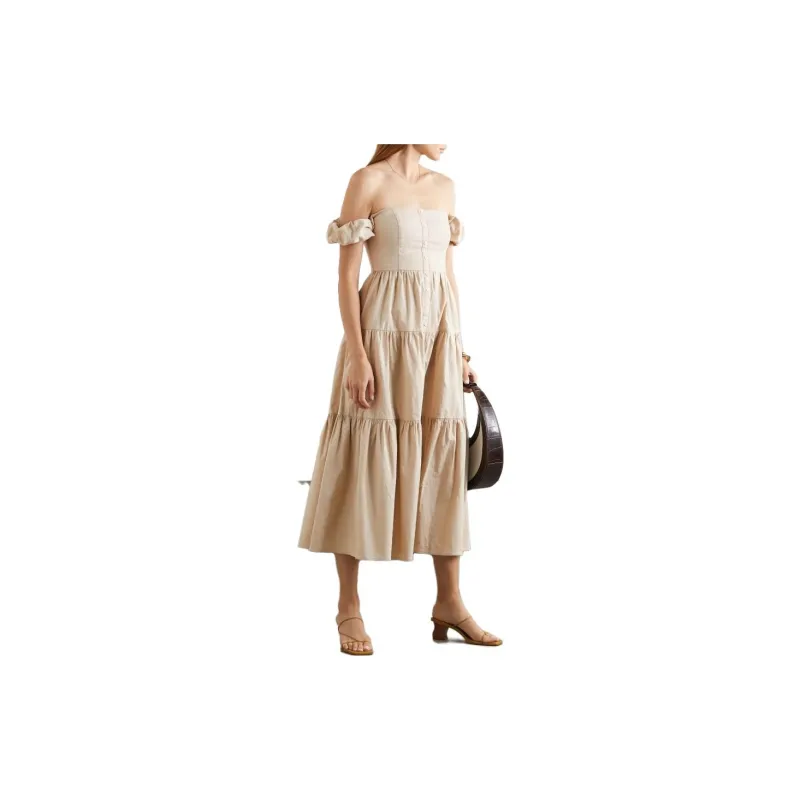 Staud Evening Dresses Women's Light Umber-1