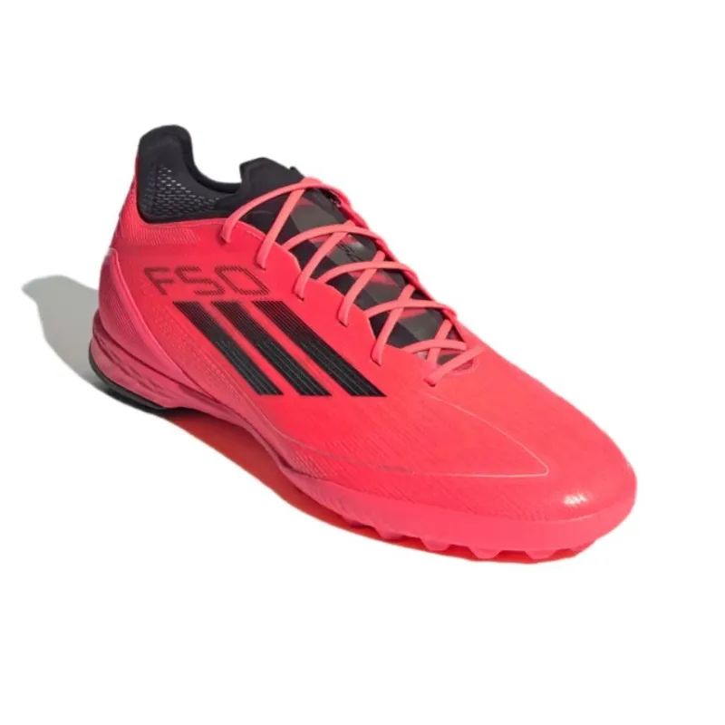 Adidas F50 Pro Turf Turbo Aurora Black Platinum Metallic-2