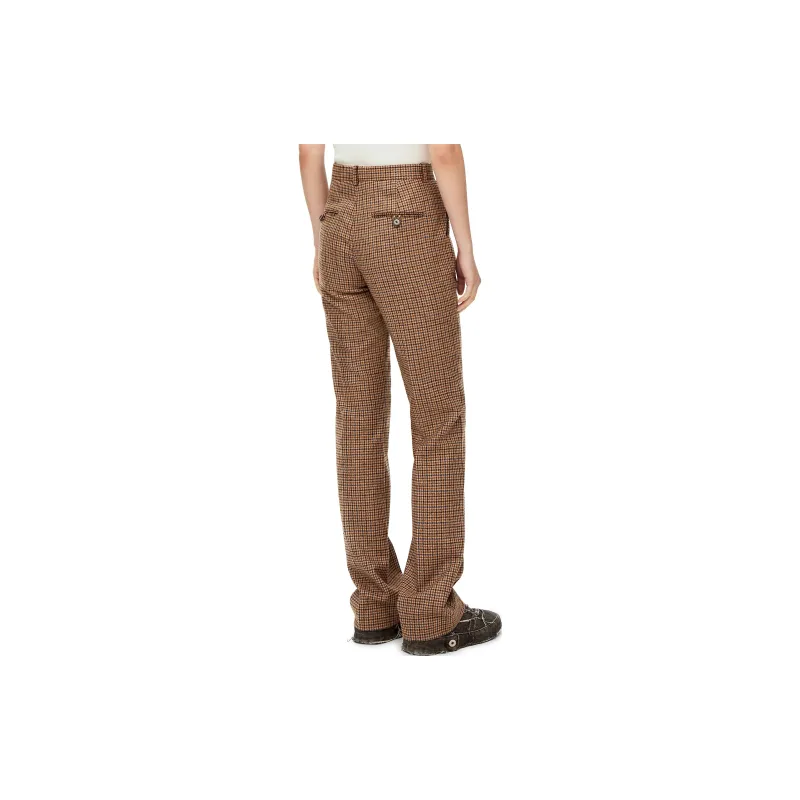 LOEWE x HAERDEYIDONGCHENGBAO SS23 Casual Pants Women's Brown-3