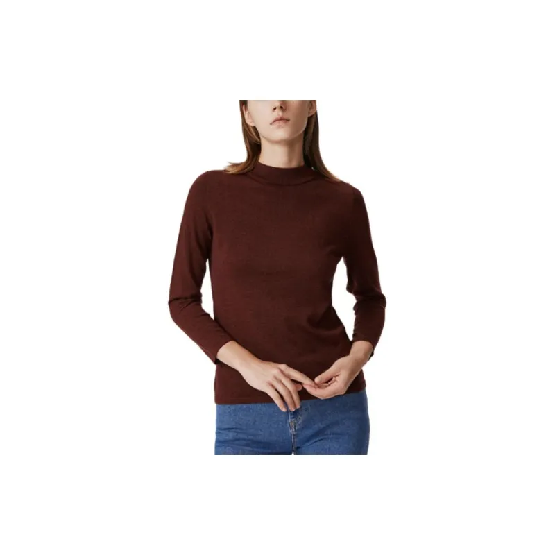 LACOSTE Sweater Women's Dark Red-5