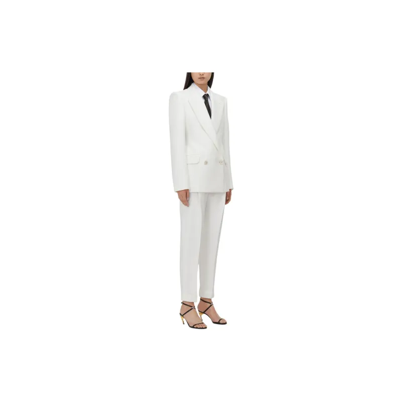 Alexander McQueen Pleat Detailed Tailored Trousers-3