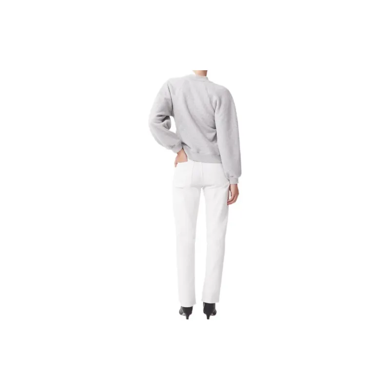 AGOLDE Mock neck Cotton Sweatshirt-2