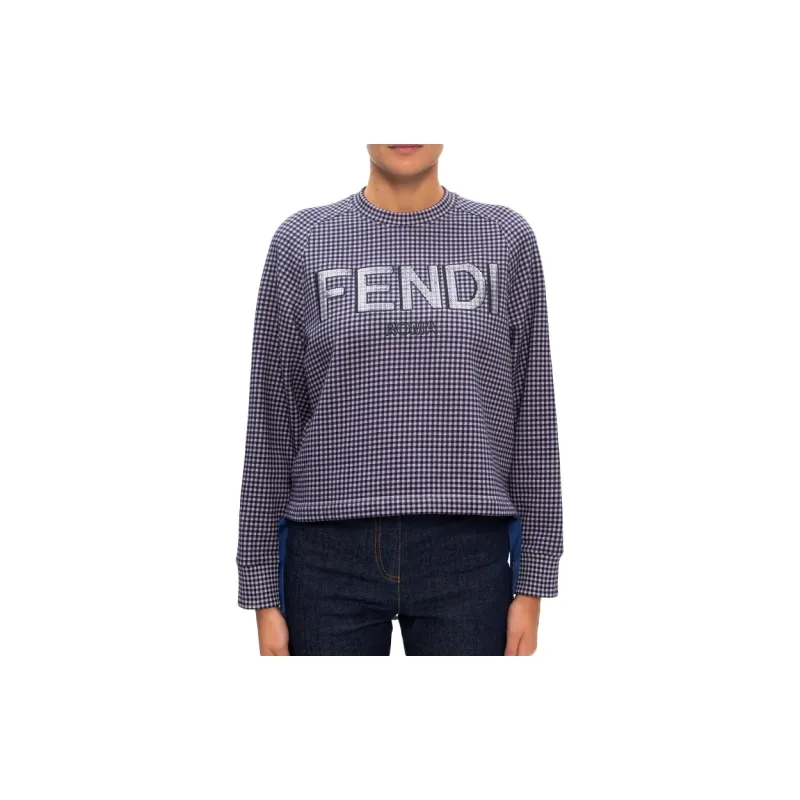 FENDI Sweatshirts Women's Gray-2