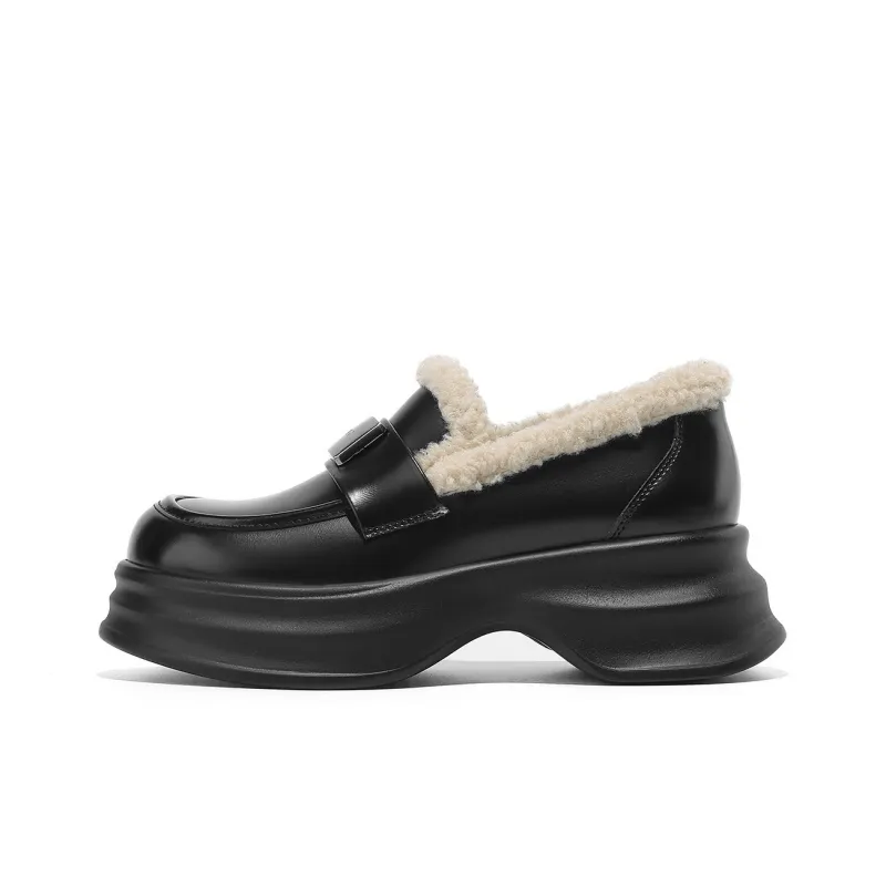 JOSINY Loafers 6cm Women's Black-0