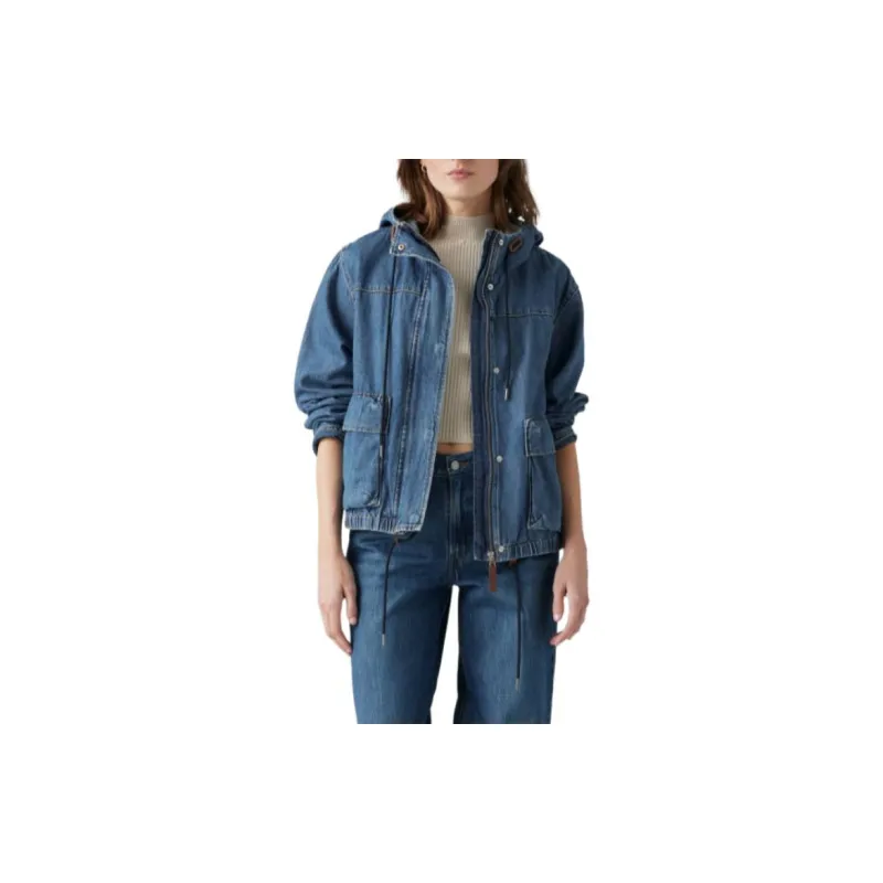 Levi's Jackets Coats Women's Blue-2