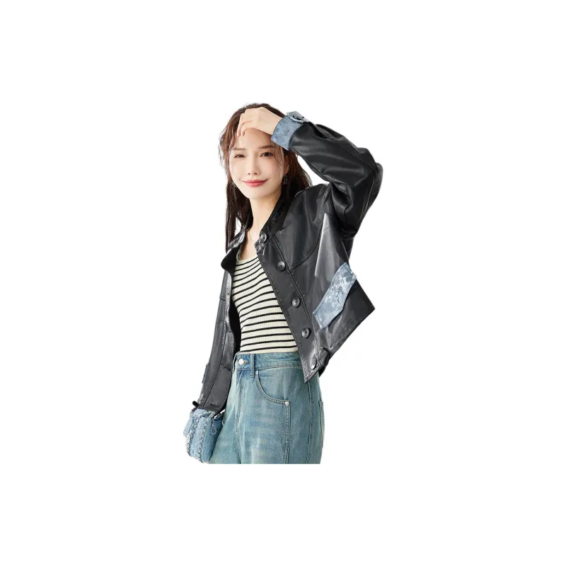 TERRE BLEUE Jackets & Coats Women's Black-3