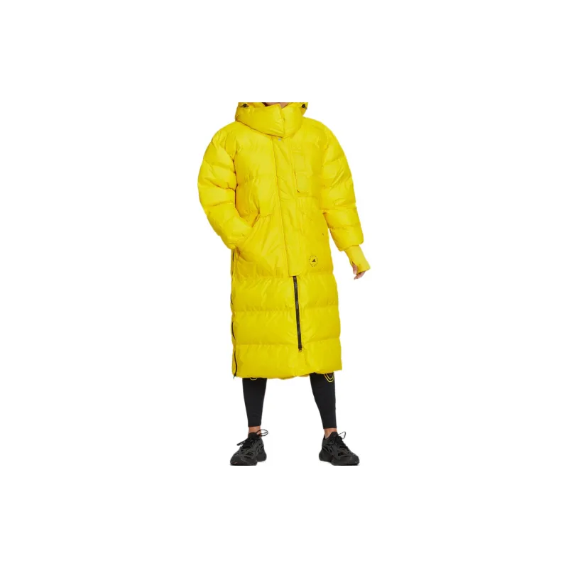 Adidas Puffer Jacket Women's Yellow-1