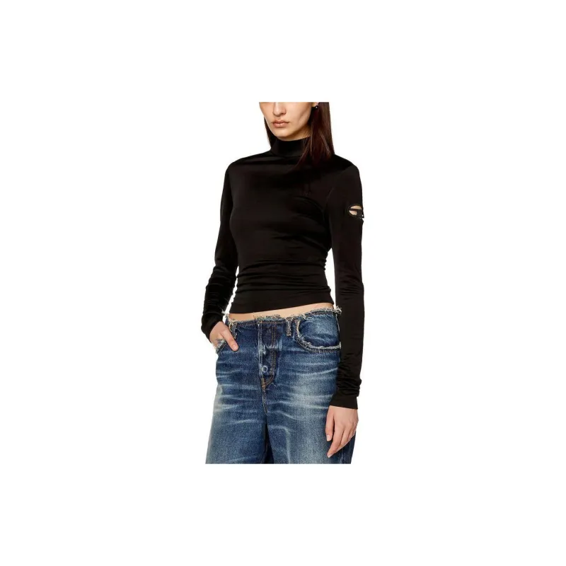 DIESEL T-Shirts Women's Black-1