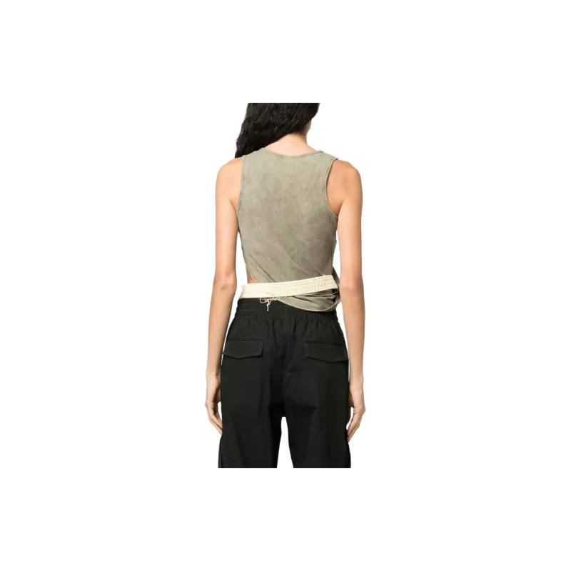 DIESEL Tank Tops Women's Khaki-1