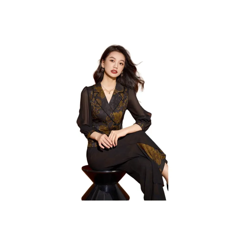 Mylan Casual Suit Women's Black-2