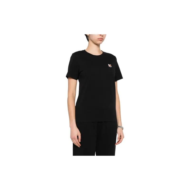 Maison Kitsuné Fox appliqué T shirt-1