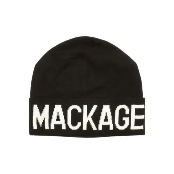 MACKAGE Wool Nylon Acrylic Beanies Men's Black