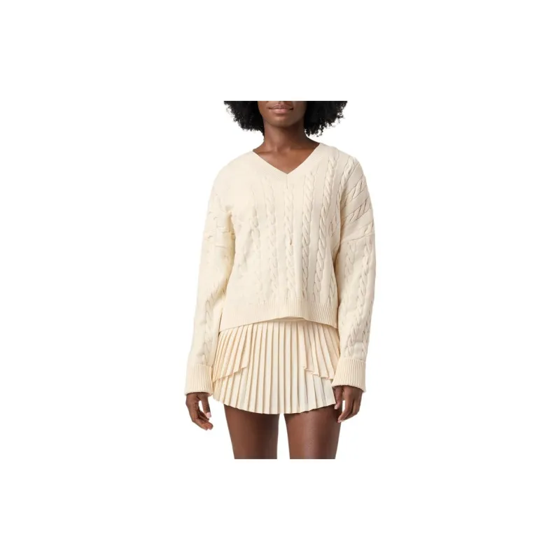 FILA BASELINEChunky FW24 Knitwear Women's Gardenia Multicolor-2