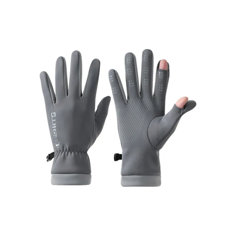 NANJIREN Fleece Lined Warm Gloves Men's-2
