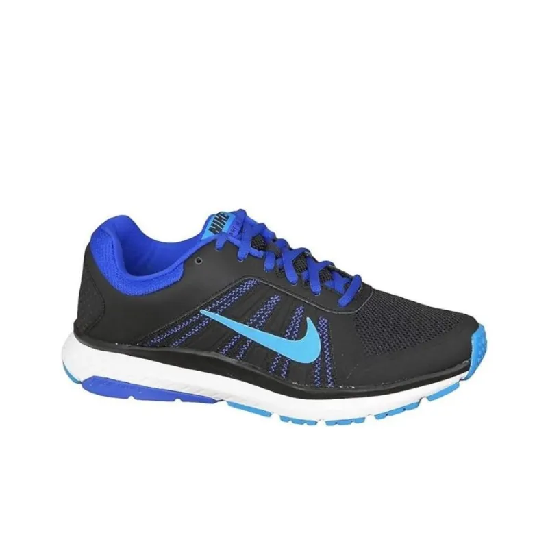 Nike Dart 12 Black Blue Glow Racer Blue White Women's-1