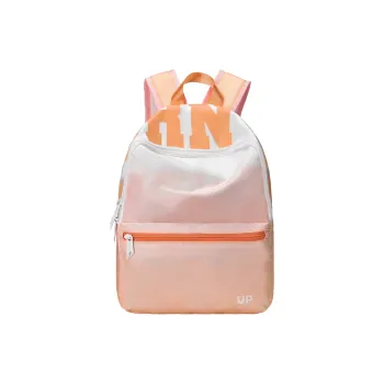 TURN UP Polyester Student Backpack Regular Unisex Orange