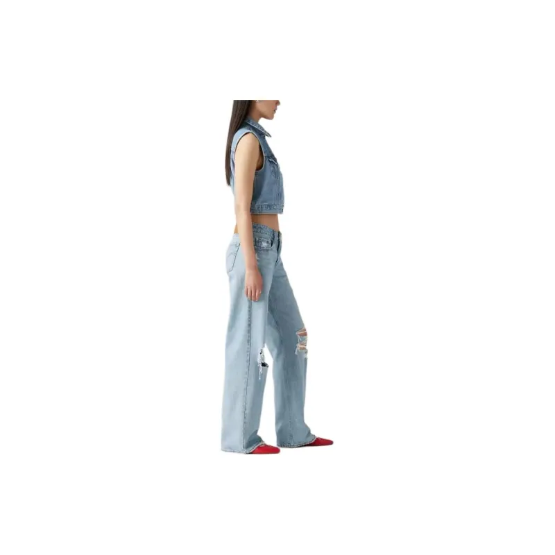 Levi's Low Loose Jeans Women's Blue-3