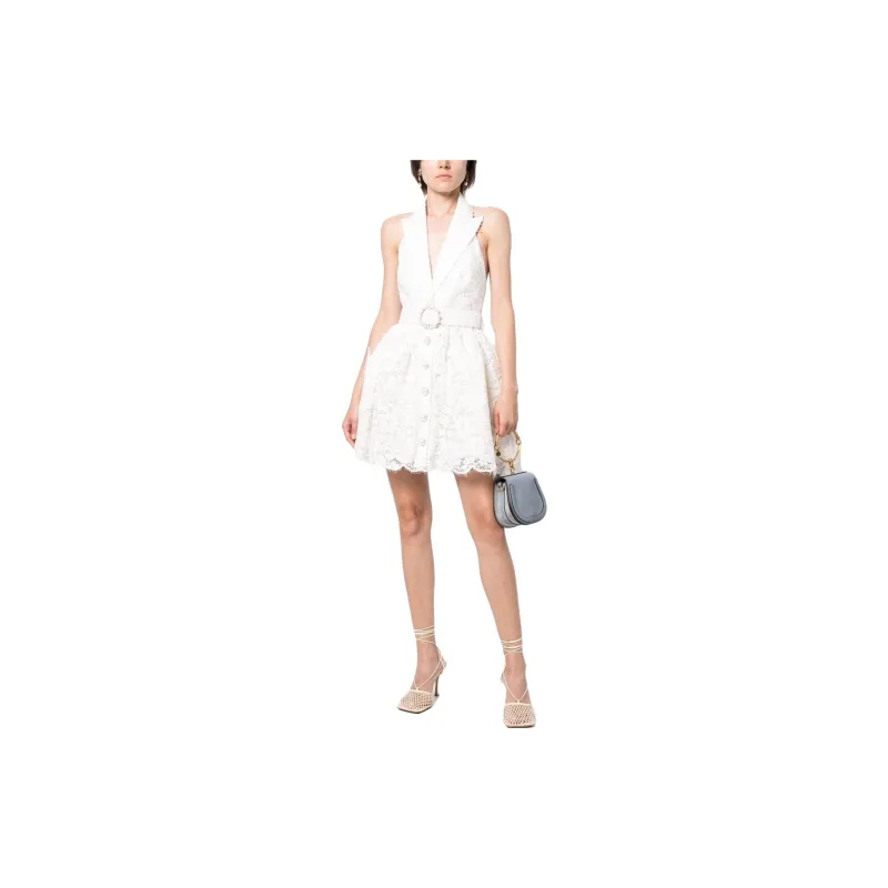 Zimmermann Sleeveless Dresses Women's White-1